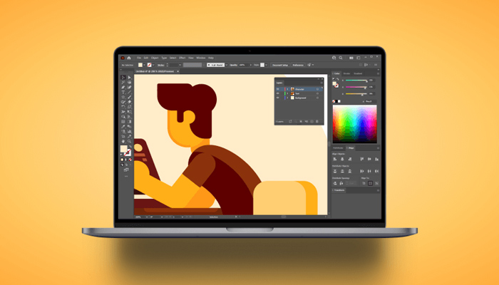 خرید نرم ‌افزار illustrator 