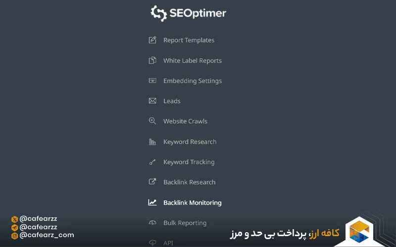 «الیز بک لیک با Seoptimer 