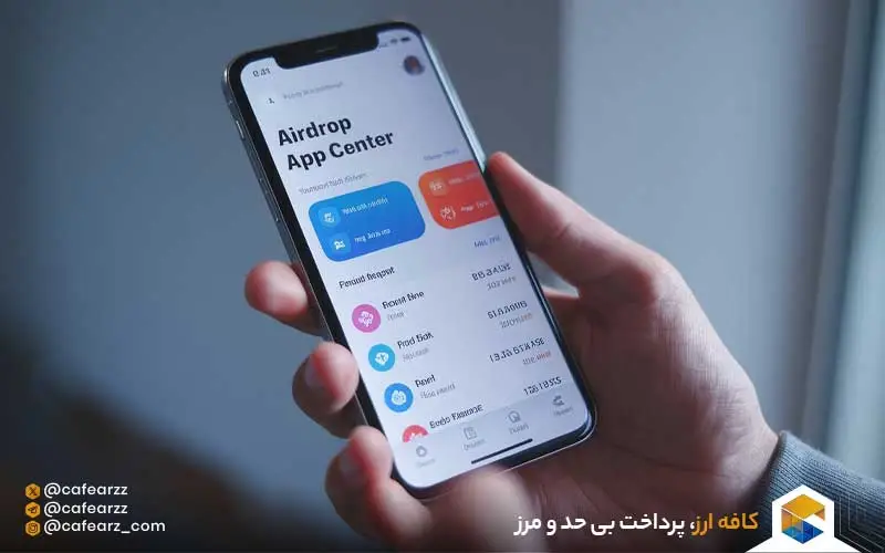 ایردراپ اپ سنتر تلگرام