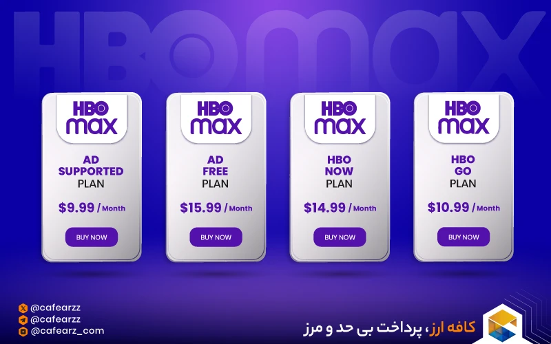  انواع پلن‌های اشتراک در سرویس HBO Max